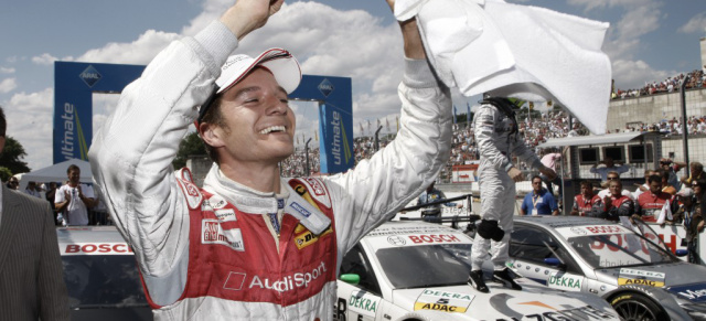 DTM am Norisring: Trotz Mercedes-Sieg behauptet Audi die Führung in der DTM:Timo Scheider mit Platz drei weiter an der Tabellenspitze 