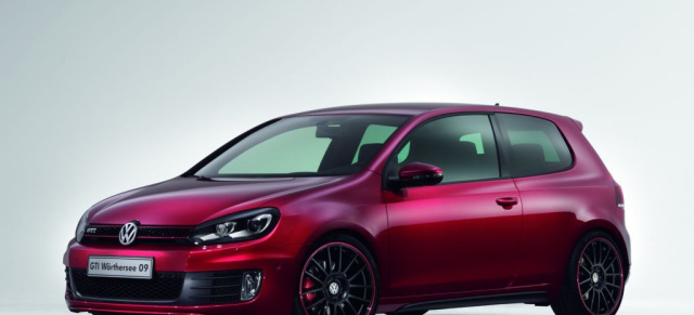 Wörthersee 09 - Editionen des Golf GTI und Polo: Doppelweltpremiere am Wörthersee:
Volkswagen präsentiert Studien des Golf GTI und neuen Polo
