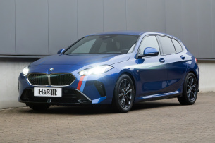 Grüße aus dem Fitness-Studio: H&R Tieferlegungsfedern für den 1er BMW