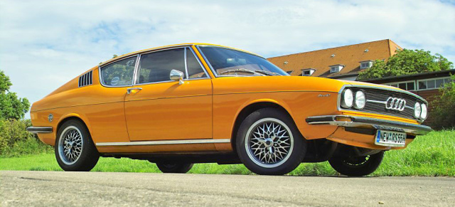 Cool Classic: Audi 100S Coupe: 76er Audi Coupé 100S in Topform