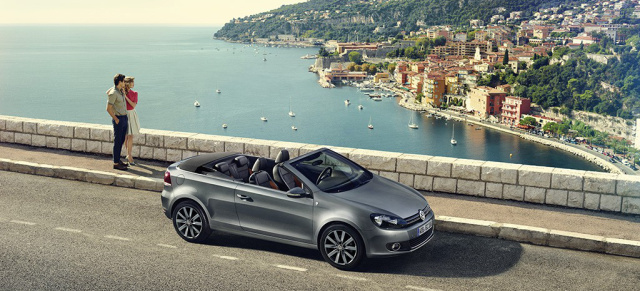 Neues Golf Cabriolet Sondermodell: Sondermodell Karmann fürs Golf Cabriolet 