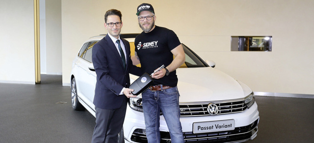 Nachwuchs im Hause Hoffmann?: Pampersbomber: Sidneys neuer Wagen