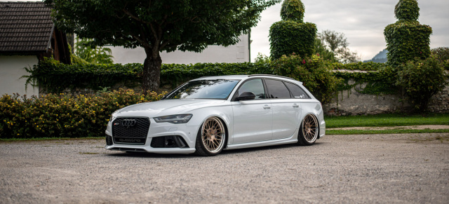 The Driver strikes again: Böse tiefer und 605 PS starker Audi RS6 mit „gepfefferter“ Note und 21-Zoll-Rotiform