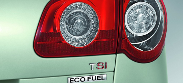 900 Kilometer Reichweite im Passat EcoFuel: 