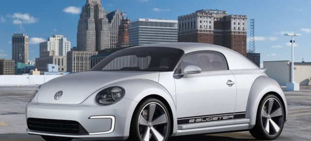 VW Beetle E-Bugster Concept auf der Detroit Auto Show 2012: Das kommt uns doch bekannt vor