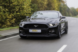 Neues Fahrwerk-Setup für Ford Mustang: ST suspensions Gewindefahrwerke für neuen Ford Mustang