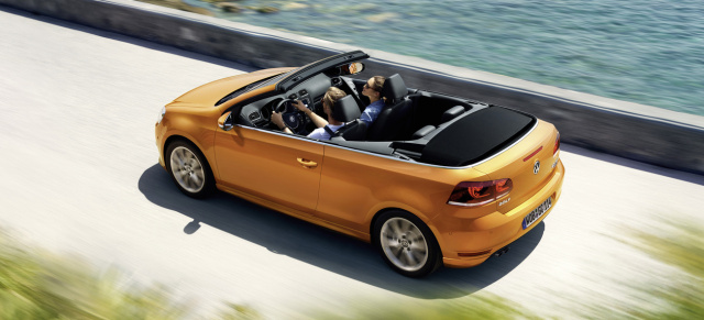 Ende Mai läuft das letzte Golf Cabrio vom Band: Good bye Golf Cabrio, wir werden dich vermissen!