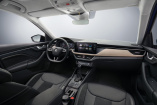 So sieht der Scala im Innenraum aus: Skoda Scala Serien-Cockpit (2019)