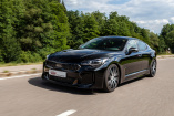 Mehr Fahrspaß und Fahrkomfort inklusive stufenloser Tieferlegung: KW-Gewindefahrwerk Variante 3 für KIA Stinger