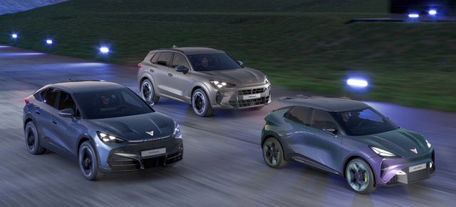 Future Fashion: CUPRA Terramar, CUPRA Tavascan und CUPRA UrbanRebel: CUPRA zeigt gleich drei neue Modelle