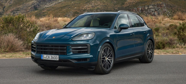 Porsche macht den Cayenne nochmal fit: Weiteres Facelift für den Porsche Cayenne (2024)