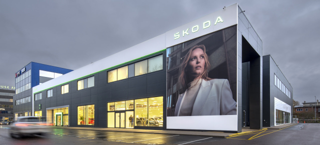 Skoda überarbeitet seine Autohäuser: Neuer Look für Skoda-Showrooms