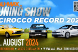 9. VAU-MAX TuningShow, 18. August 2024, Dinslaken: "Scirocco Record 2024" - mitmachen auf der VAU-MAX TuningShow!
