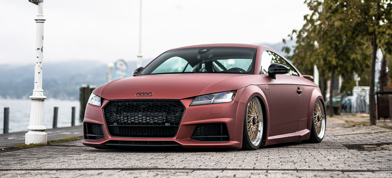 TT Tief: Rundes Audi-Blech gekonnt tiefergelegt und in Szene