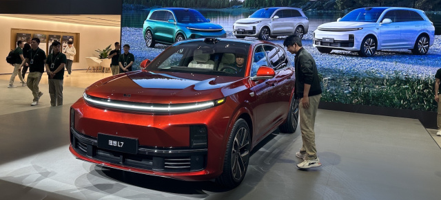 Eine andere Welt: Unterwegs auf der Auto China 2023 in Shanghai