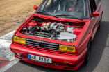 Der rote BARon mit 900 PS und 4Motion: VW Rallye Golf mit mächtigem Lader unter Druck gesetzt