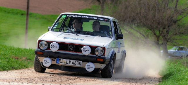 Rallye-Fahren im Golf 1 GTI: 1. Bostalsee Regularity Rallye im Saarland