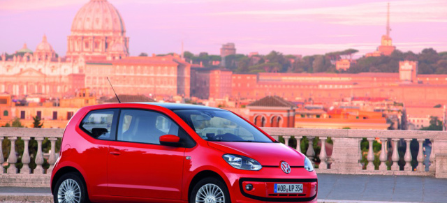 VW up! "Sparpaket" kostet 400 Euro Aufpreis: BlueMotion Technology und weitere Sonderausstattung für den kleinsten VW