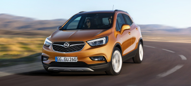 Weltpremiere auf dem Genfer Automobilsalon 2016: Facelift: Opel Mokka wird zum Mokka X