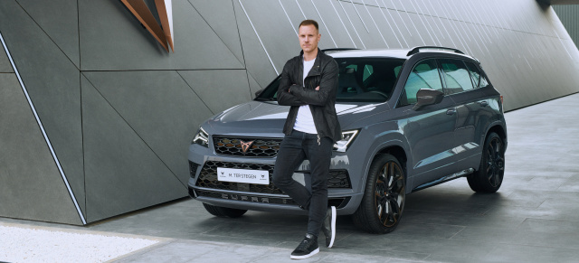 Fußballnationalspieler Marc-André ter Stegen wechselt zu Cupra: Neuer Cupra-Markenbotschafter