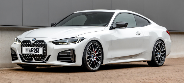 Überlegener Fahrspaß: H&R Sportfedern für den neuen 4er BMW (G22)
