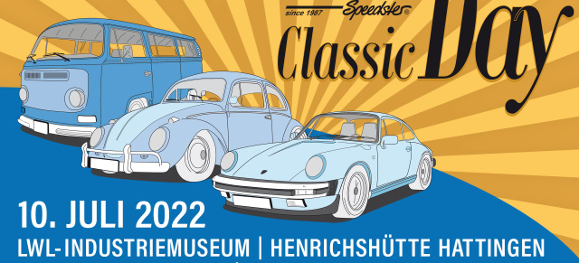 1. Hoffmann Speedster Classic Day 2022, 10. Juli, Hattingen: Pressemitteilung