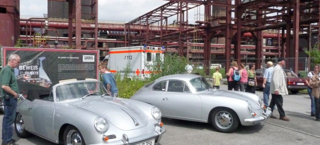 Oldtimer-Treff Zollverein: Start in den August! : Über 300 Klassiker an der Kokerei - immer mehr Porsche, luftgekühlte VWs und klassische Audi/DKW