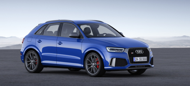 Leistungsplus : Audi RS Q3 performance mit 367 PS