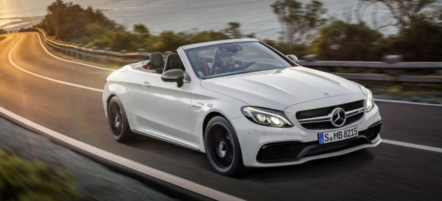 Open-Air-Performance (2016): Das neue Mercedes-AMG C 63 Cabriolet ist da 