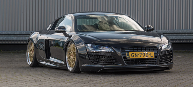 Audi R8 flachgelegt: Der Herr ohne Ringe