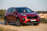 Jetzt auch ohne AllradKia Sportage 1.6 T-GDI : Kia Sportage 1.6 T-GDI "Front Wheel Drive"
