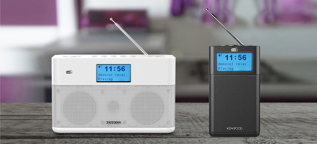 Für Werkstatt, zu Hause und unterwegs: Zwei neue Kenwood Kompakt-Radios mit DAB+ und UKW-Empfang sowie Bluetooth-Audio-Streaming