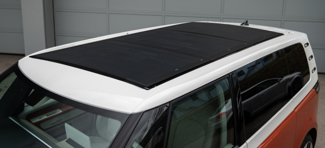 ABT e-Line entwickelt neue Ladelösung: Solardach für den VW ID. Buzz