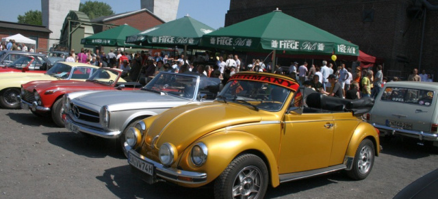 6. Juli: 11.Oldtimertreffen der "Herner Oldies": LWL-Industriemuseum "Zeche Hannover" in Bochum für Oldtimer bis Bj. 1985