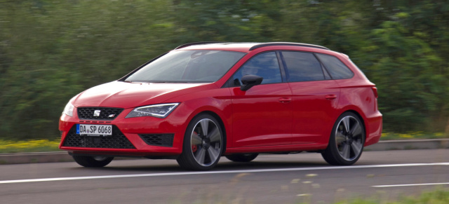 Lost in Space: Seat Leon ST Cupra 280 im VAU-MAX.de-Fahrbericht (2015)