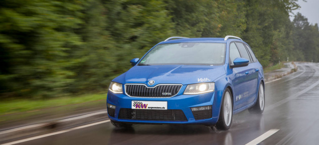 Mehr Fahrkomfort mit Sportfahrwerk gab es noch nie: KW Street Comfort für alle Skoda Octavia