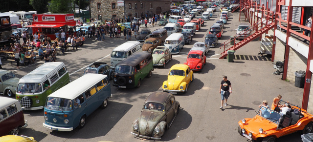 24. Bug Show 2016 am Circuit de Spa Francorchamps, Belgien: Tausende Fans von Käfer & Co. beim Aircooled-Event des Jahres