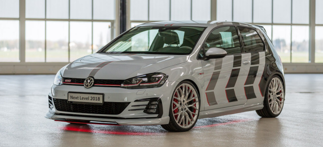 VW Golf 7 GTI „Next Level“: Volkswagen Azubis zeigen 2018er Wörthersee-GTI-Projekt