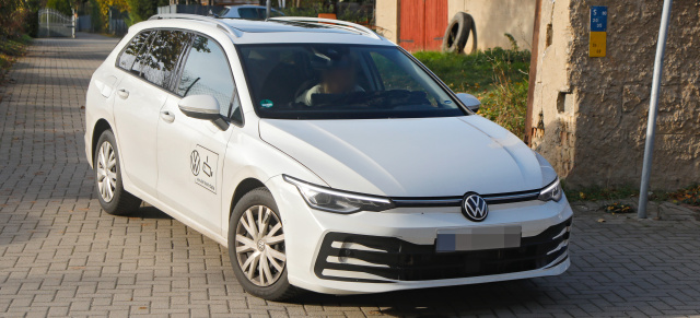 Modellpflege des Golf kommt 2024: Erwischt: VW Golf 8 Facelift zeigt neue Details
