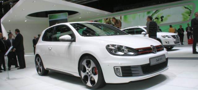 Noch geheim: Golf 6 GTI mit Dieselmotor: Premiere des Golf GTD auf der AMI Leipzig