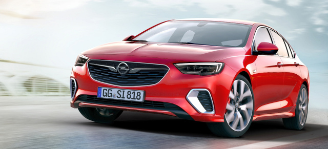 IAA-Premiere - Der GSi kommt zurück!:  Opel zeigt Insignia GSi in Frankfurt
