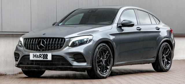 Sternstunde: H&R Sportfedern für das Mercedes Benz GLC Coupé