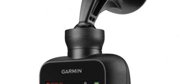Erste Dash-Cam in HD von Garmin : So wird Verkehrsgeschehen immer aufgezeichnet