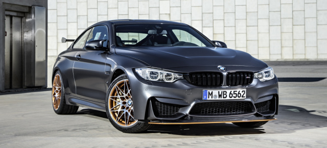 Heißes Eisen mit 500 PS und Wassereinspritzsystem: Limitierte Sonderserie: BMW M4 GTS (2016)