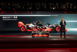 Audi stellt sein Formel-1-Projekt in China groß vor: Audi gibt Gas - Launch des F1-Audis in Shanghai