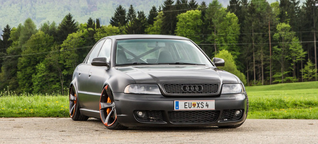 Do it yourself - Audi RS4-Look an supertiefer B5-Limousine: Gibt es keinen, bau Dir einen! 