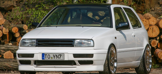 Mit 18 gehts besser: Golf 3 mit G60-Motor und 18-Zoll-Audi-Felgen