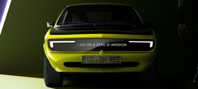 Wie erneuert man eigentlich eine Legende?: Teaser: So sieht die Front des NEUEN Opel Manta GSe ElektroMOD aus!