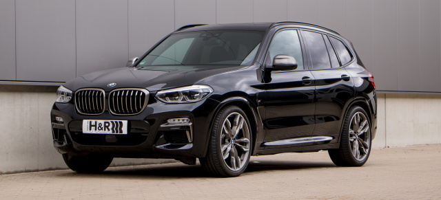 Fahrspaß mit Niveau: H&R Sportfedern für den BMW X3 M40i 4WD (Typ G3X)