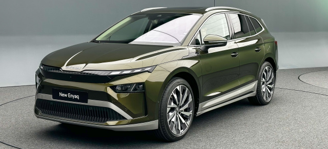 NEU jetzt mit VIDEO: Modern Solid und bewährte Technik im neuen Gewand: Facelift für den Skoda Enyaq im Modelljahr 2025